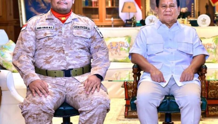 Bertemu Prabowo, Andi Amar Putera Mentan Amran Sampaikan Pesan Penting Presiden Terpilih