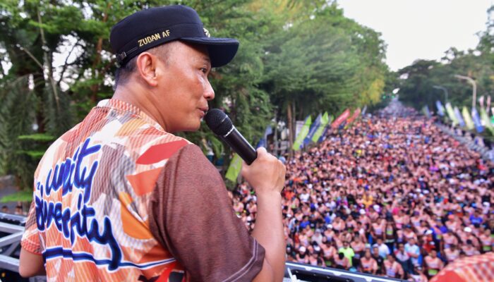 Lepas 6.400 Peserta Korpri Run, Prof Zudan Ajak Jaga Kerukunan di Sulsel