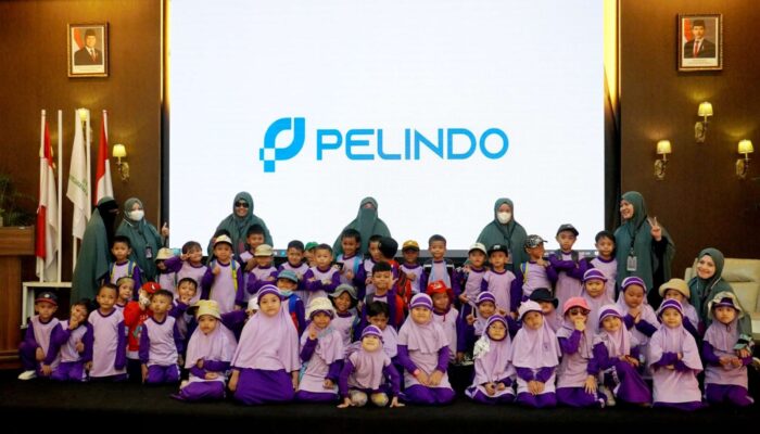 Kunjungan Edukasi Siswa TK Mawaddah ke Pelabuhan Makassar, Didampingi PT Pelindo 4 Makassar