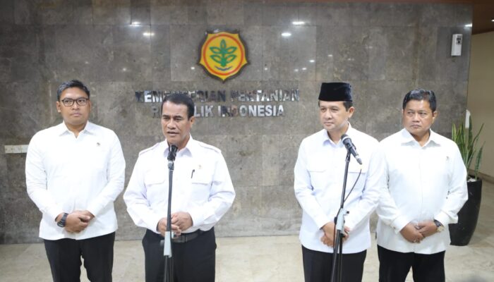 Sinergi Kementan-Kementrans Bangun Kawasan Pertanian untuk Swasembada Pangan