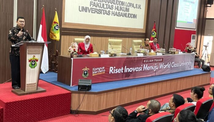 Taruna Ikrar Siap Fasilitasi Riset Inovasi Civitas Akademika Unhas