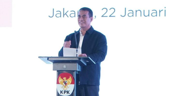 SPI Pertanian Naik, Mentan Amran Jadi Pembicara di KPK