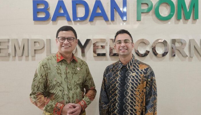 Luncurkan Hari Obat Makanan Nasional di HUT BPOM, Raffi Ahmad Sebut Taruna Ikrar Sosok Visioner