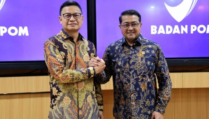 Taruna Ikrar Kepala BPOM RI dan Menteri Ekonomi Kreatif Teuku Riefky Sepakat Majukan UMKM