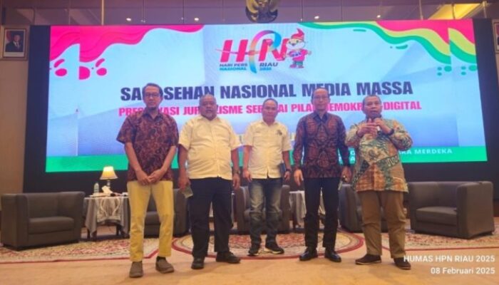 Dhimam Abror dan Hilman Hidayat Bahas Demokrasi Digital dan Tantangan Jurnalisme pada Sarasehan Hari Pers Nasional