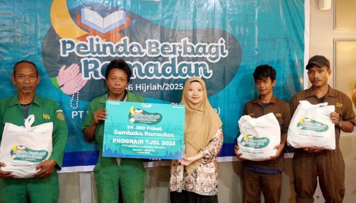 Pelindo Regional 4 Makassar Salurkan 847 Paket Sembako dan Santunan Ramadan