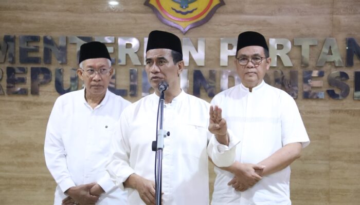 Mentan Amran Pastikan Stok Jelang Lebaran Aman, Beras di Bulog Capai 2,2 Juta Ton