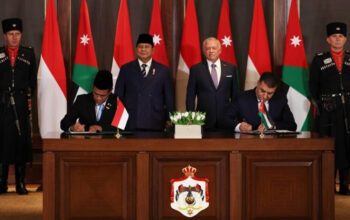 Mentan Amran Tandatangani Kesepakatan Kerja Sama Pertanian Dengan Yordania, Disaksikan Presiden Prabowo dan Raja Abdullah II