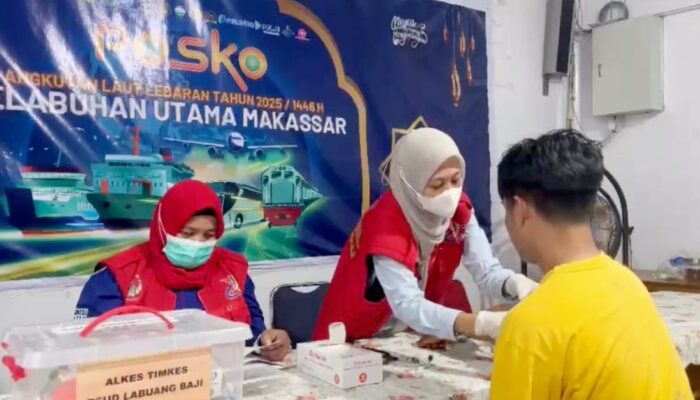 Pelindo Regional 4 Makassar Kerjasama Kantor Kesehatan Pelabuhan Adakan Pemeriksaan Kesehatan Gratis 