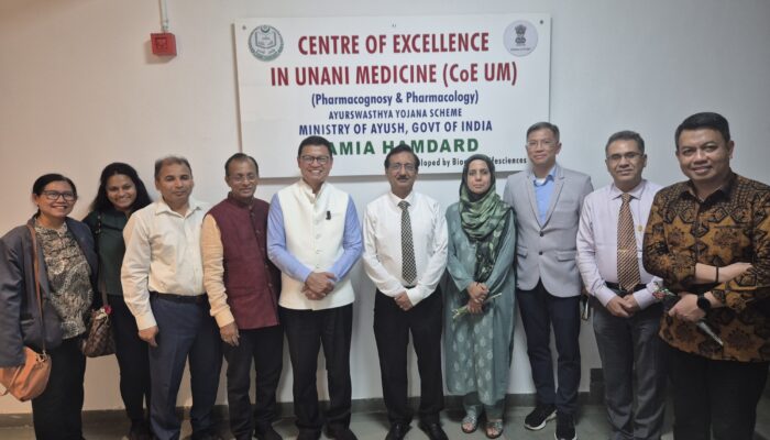 Taruna Ikrar, Kepala BPOM RI, Beri Motivasi Mahasiswa Universitas Terbaik India, Jamia Hamdard 