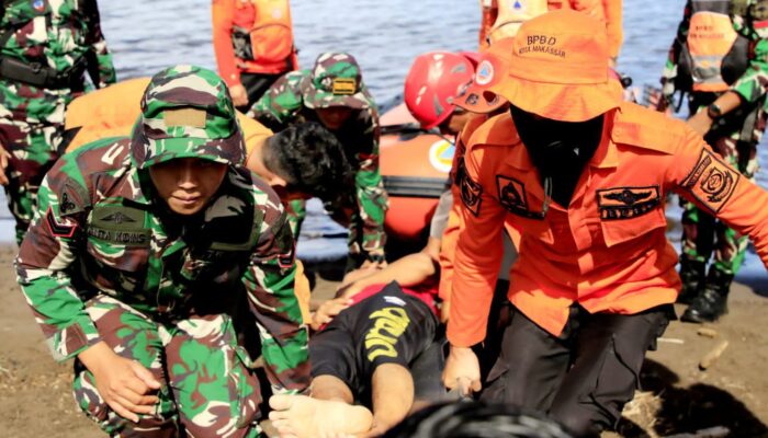 Hubdam XIV/Hasanuddin Optimalkan Dukungan Komunikasi Latihan Kesiapsiagaan Bencana Banjir