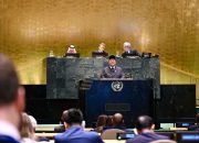 Prabowo Pamer Rekor Cadangan Beras RI di PBB, Ungkap Rencana Ekspor ke Palestina