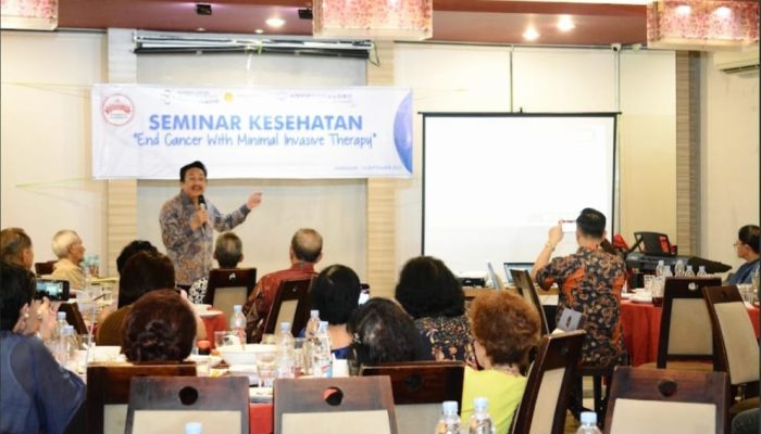 P2TM dan St. Stamford IM Gelar Seminar Kesehatan di Makassar, Paparkan Penanganan Kanker Berbasis Teknologi Minimal Invasif