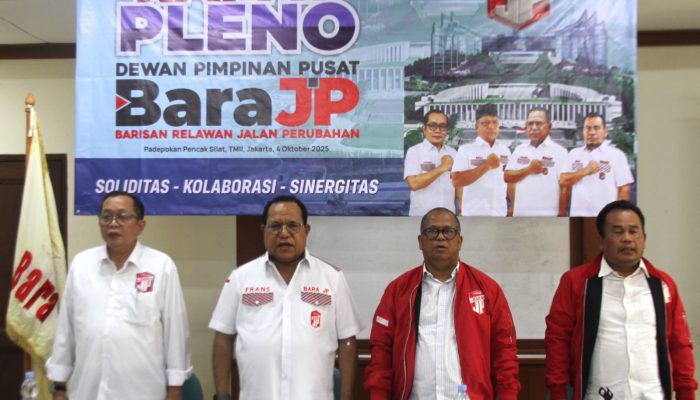 Rapat Pleno DPP Bara JP Tekankan Soliditas, Kolaborasi dan Sinergitas Dukung Pemerintahan Prabowo-Gibran