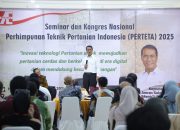 Sukses Wujudkan Surplus Beras 2025, PERTETA Nobatkan Mentan Amran sebagai Bapak Swasembada Pangan Nasional