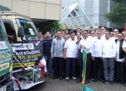 Mentan Amran Lepas 207 Truk Bantuan Bencana Banjir Sumatra