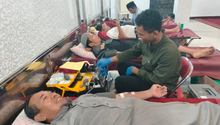 Masjid Nur intan Kembali Gelar Donor Darah. – Ustadz Rahman: berlomba-lomba dalam kebaikan