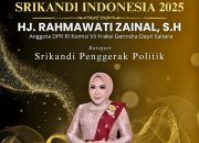 Di Ajang ASRI 2025, Hj. Rahmawati Zainal Dinobatkan Sebagai Penerima Penghargaan Kategori Srikandi Penggerak Politik