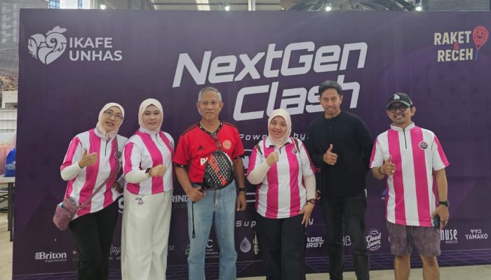 Sekjen IKA UNHAS, Yusran Jusuf Buka Turnamen Padel Bergengsi IKAFE