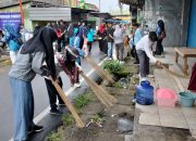 Gerakan Jumat Bersih, Pemkot Parepare Jadikan Pasar Lakessi Selalu Bersih dan Nyaman Gairahkan Ekonomi