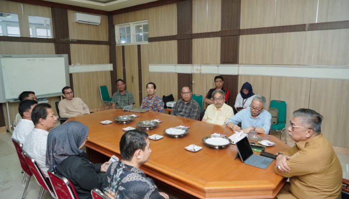 Wabup Barru Abustan A Bintang Terima Kunjungan PT Sulotco Untuk Pengembangan Komunitas Kopi di Barru 