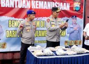 Pelindo Regional 4 Makassar dan Polda Sulsel Lepas Bantuan Kemanusiaan untuk Korban Banjir Aceh