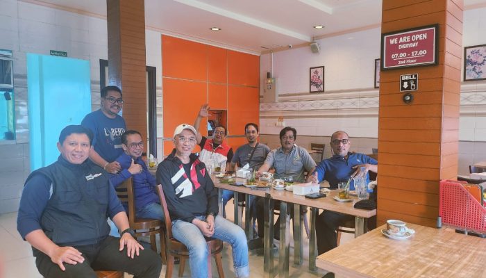 Andi Gunawan Dan Safwan Hadiri  Ngopy Bareng SMSI Sulsel