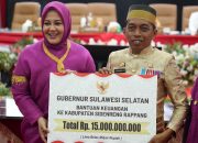 Peringatan Hari Jadi ke-682, Sidrap Terima Bantuan Keuangan Provinsi Rp15 Miliar