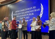 Parepare Raih Opini Kualitas Tinggi dari Ombudsman RI atas Penilaian Pelayanan Publik 2025