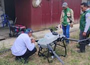 Kementan Dorong Modernisasi Pertanian, Petani CSR Kapuas Dilibatkan Operasikan Drone