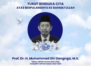 Tasming Hamid Sampaikan Duka Mendalam atas Wafatnya Prof. Muhammad Siri Dangnga, Tokoh Pendidikan Parepare