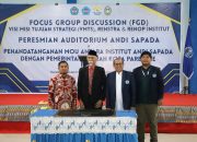 Hadiri Persemian Auditorum IAS, Tasming Hamid Dorong Kolaborasi Majukan Pendidikan 