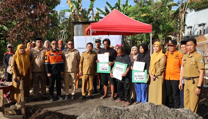 Korban Kebakaran Lumpue Bersyukur, Wali Kota Tasming Hamid Pastikan Pemkot Hadir untuk Warga