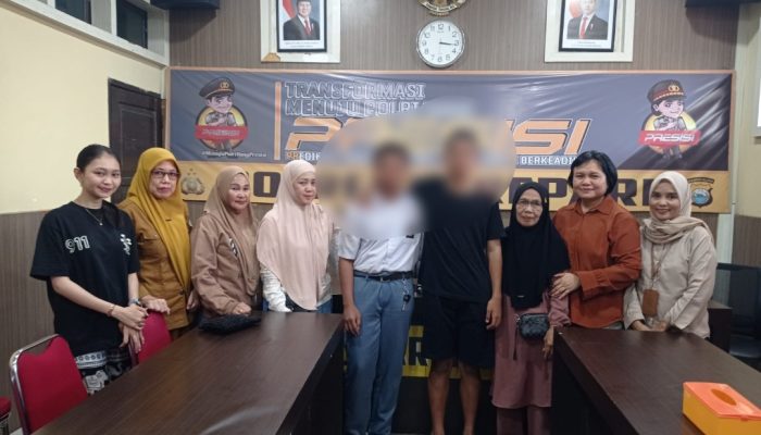 Unit PPA Polres Parepare Tangani Perkelahian Pelajar Viral di Medsos, Tempuh Restorative Justice, Hadirkan Orang Tua Yang Terlibat