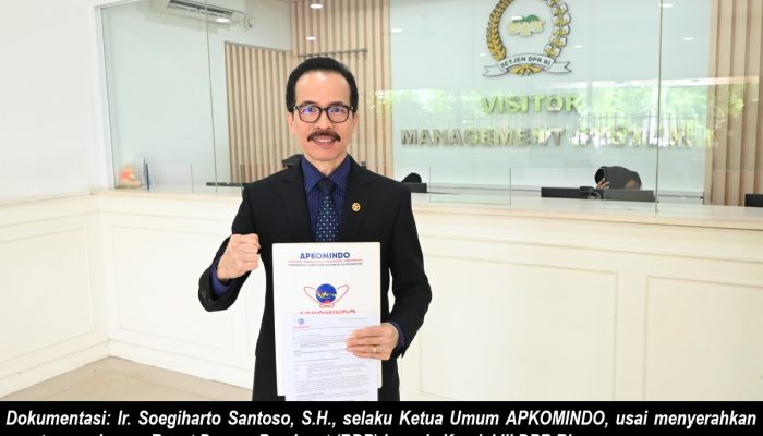 Soegiharto Santoso Kembali Surati Ketua Mahkamah Agung Terkait Perkara Kasasi No. 431 K/TUN/2026 dan Infokan adanya 16 LP Perkara APKOMINDO